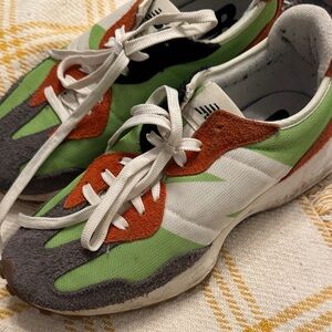 New Balance White Athletic Sneakers